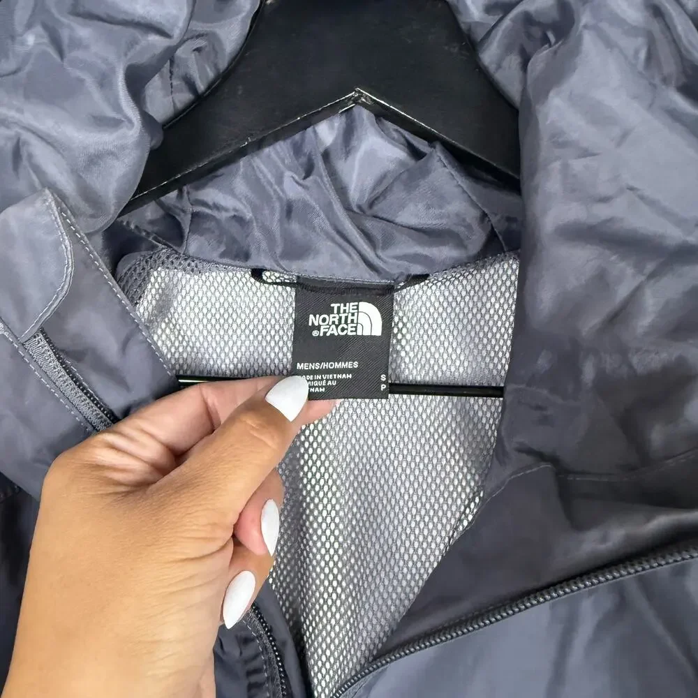 The North Face Men’s Antora Novelty Rain Jacket Vanadis Grey DryVent - S